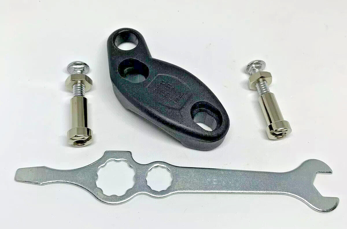 Fishing Reel Clamp with Wrench for Penn Saltwater Reels - Fits 500, 505, 140, 200, 112H, 113H