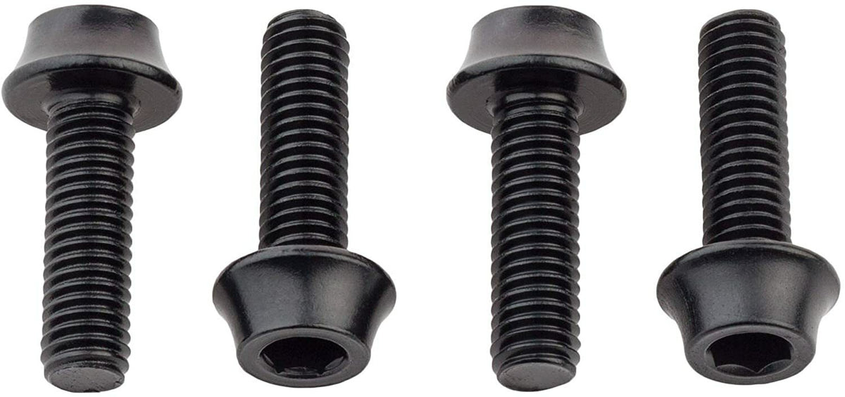 Lightweight Alloy Bottle Cage Bolts Set - M5x15mm Cycling Accessories