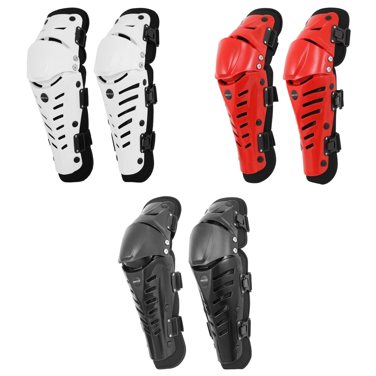 Adjustable Motorcycle Knee Shin Guards Protective Gear Men MTB Off-Road