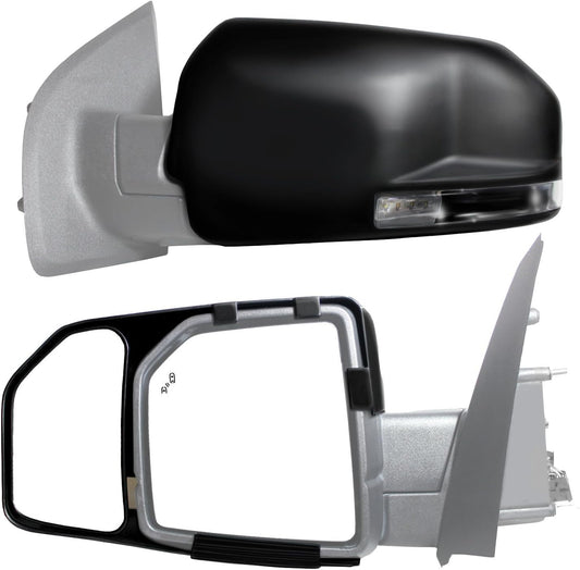 2015-2020 Ford F-150 Towing Mirror Extensions - Driver & Passenger Side