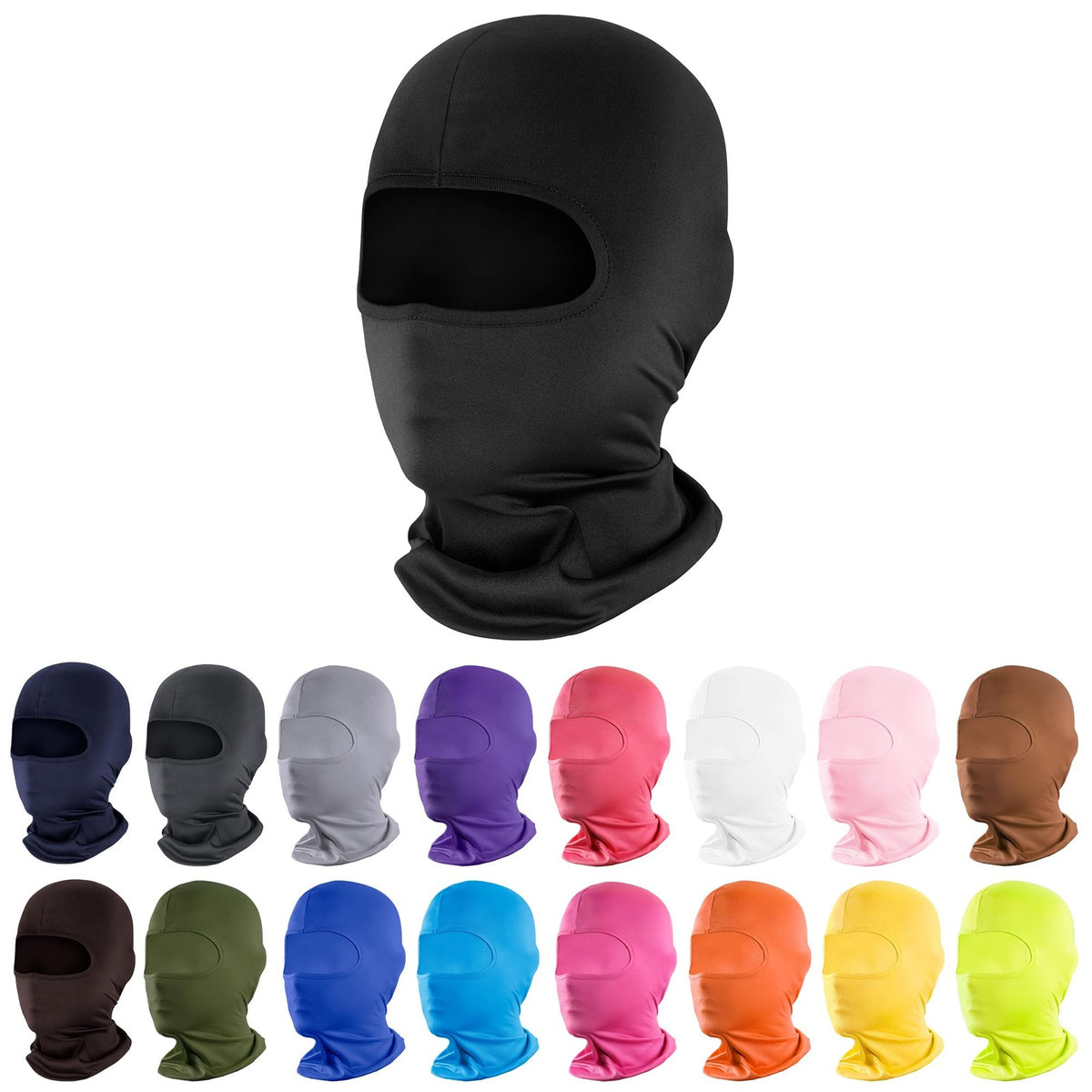 Balaclava Face Mask for Skiing Motorcycling Outdoor Activities - 1-6 Pack