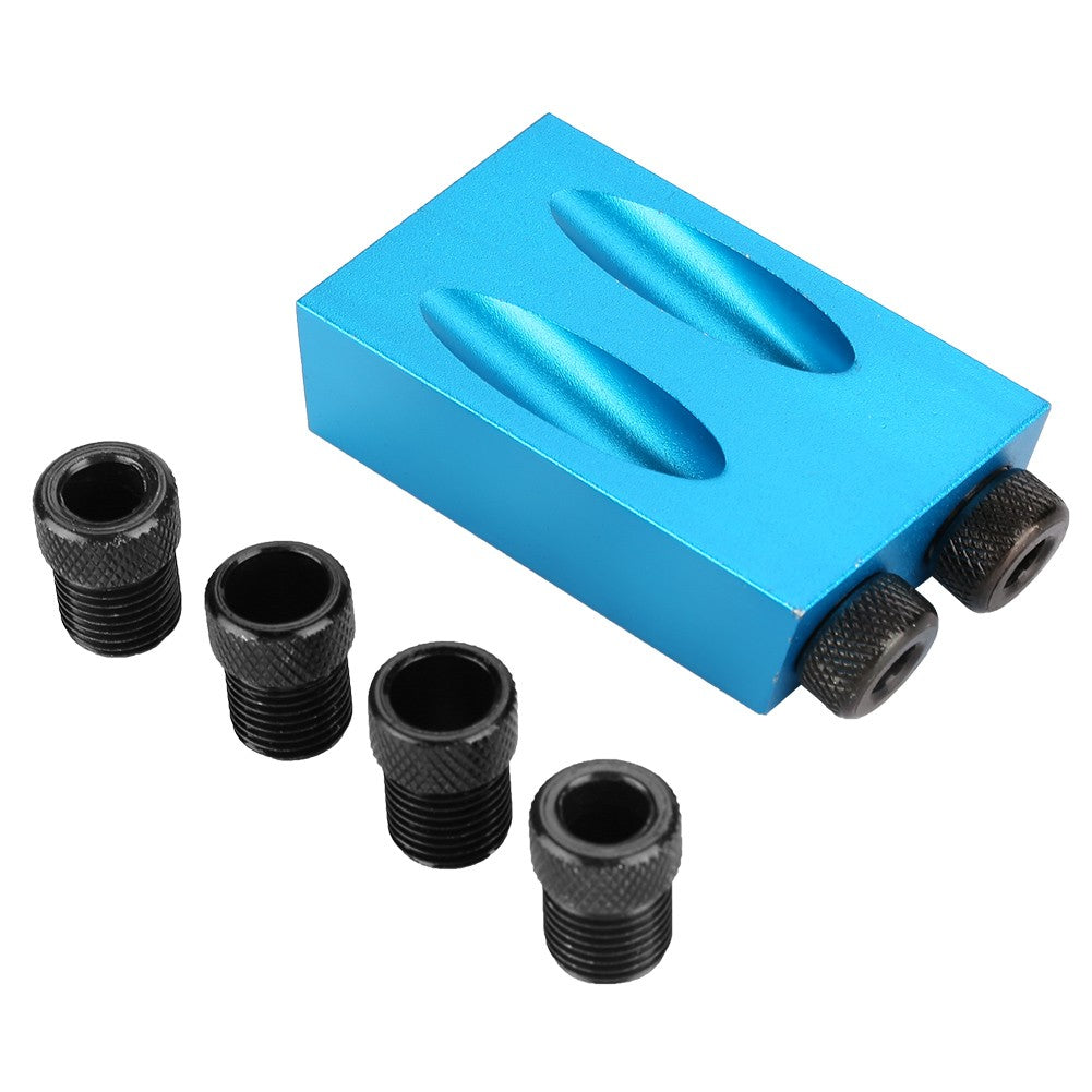 Angle Hole Drilling Guide 6/8/10mm - Oblique Locator for Woodworking