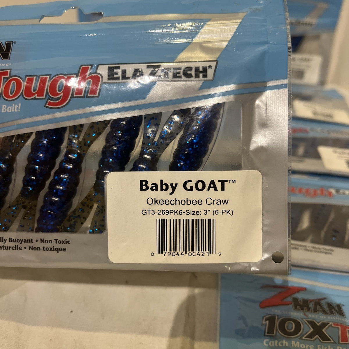 Z Man Baby Goat 3” Okeechobee Craw Bait Pack of 60