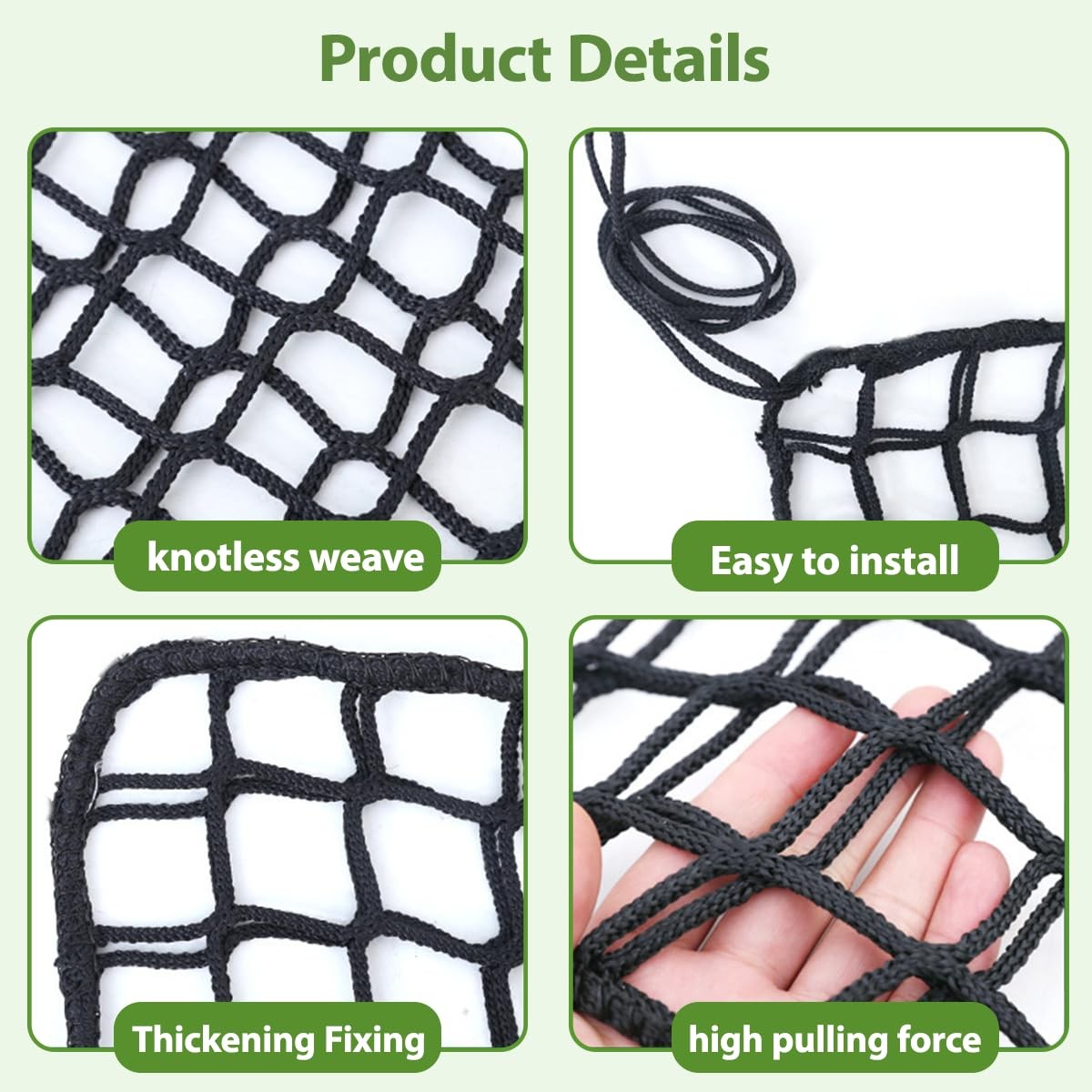 Golf Practice Net for Indoor Outdoor Sports Training - Durable Nylon Mesh