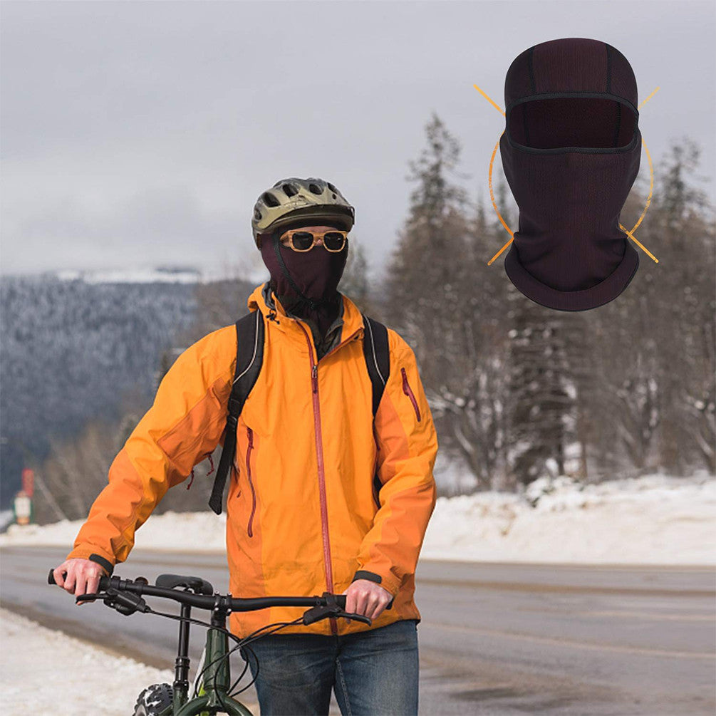 Windproof Fleece Winter Balaclava Ski Mask Full Face Mask for Men Women