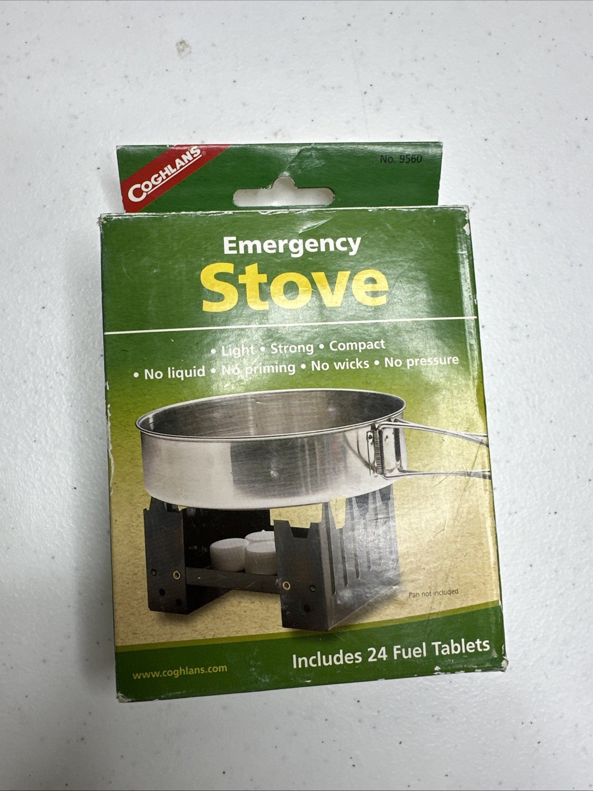 Coghlan's Emergency Camping Stove - Lightweight Portable Outdoor Cooking