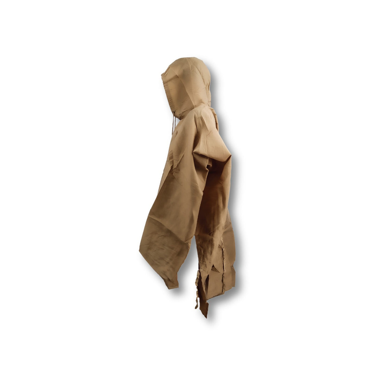 German Military Style Poncho Heavy Cotton Hooded Outdoor Coat