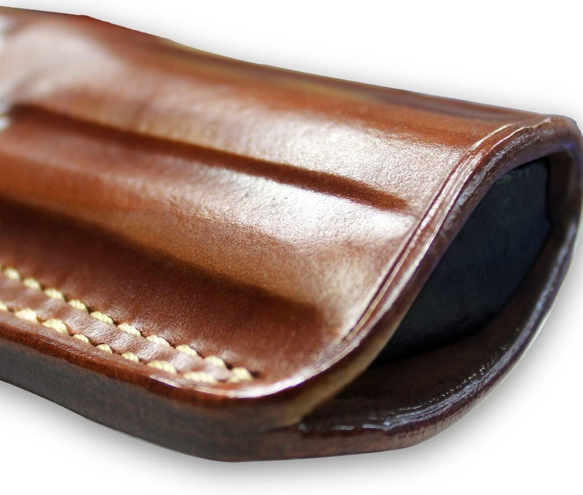 3-Slot Leather Gun Holster for Taurus M44 Tracker .44 Magnum - Concealed Carry
