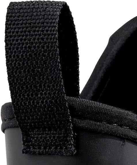 Men's Waterproof Deck Fishing Boots - Ankle High, Non-Slip, Black, Size 11