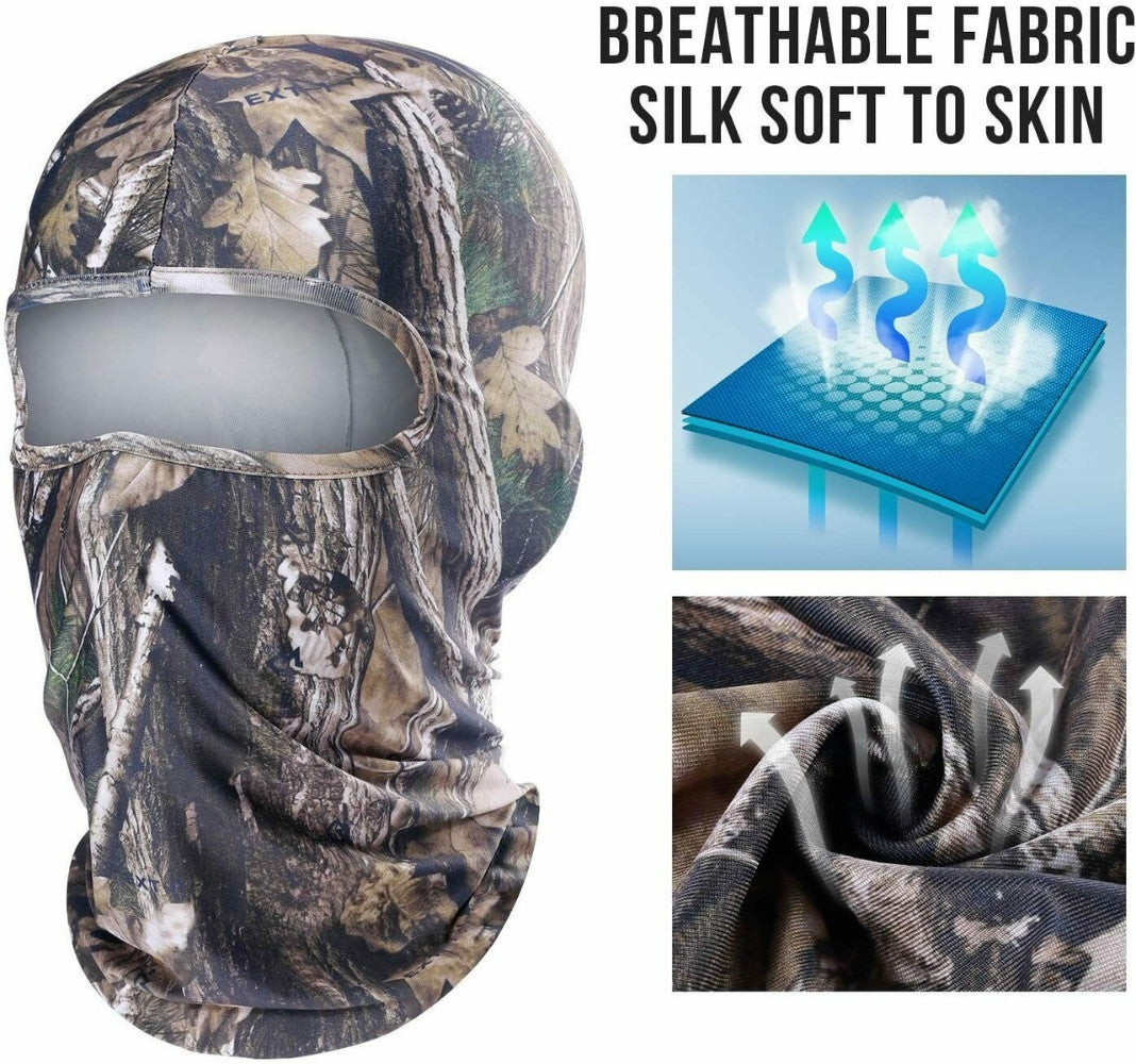 Full Face Mask Balaclava for Motorcycle Airsoft Paintball Outdoor Sports