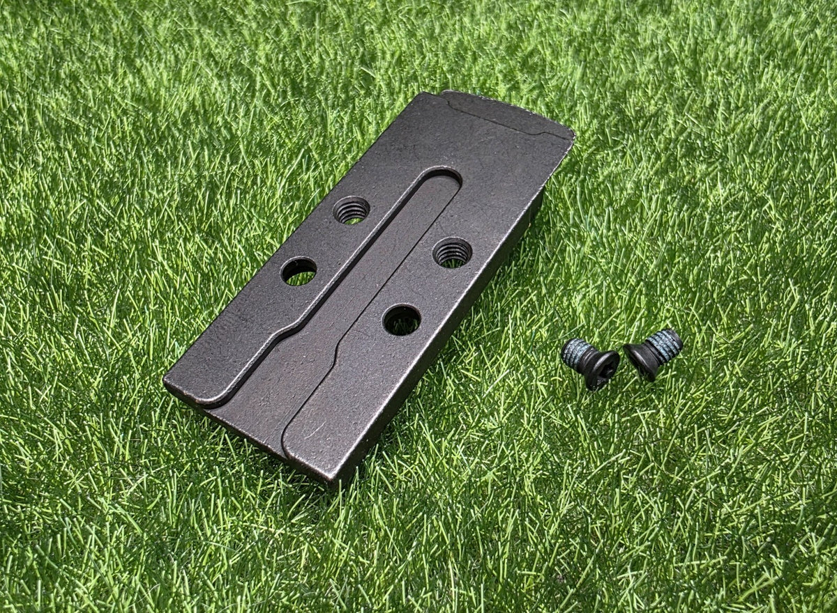 Optic Plate for 1911 DS Handgun with Agency AOS System - Holosun & Shield RMSc Compatible