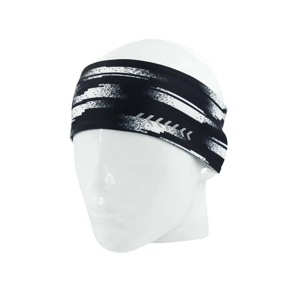 Reflective Sport Headband Moisture Wicking Hair Band for Running Cycling Yoga