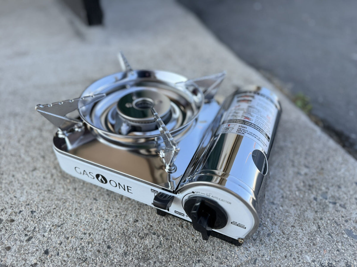Portable Gas Stove 7650 BTU Single Burner Camping Cooking Stove