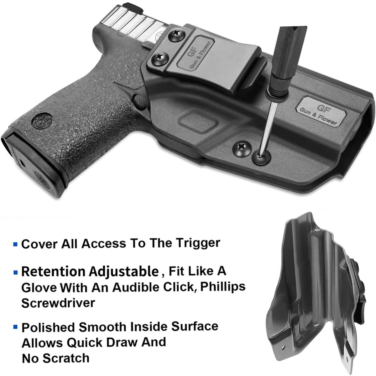 IWB Holster for S&W SD9 VE & SD40 VE Concealed Carry - Men Women