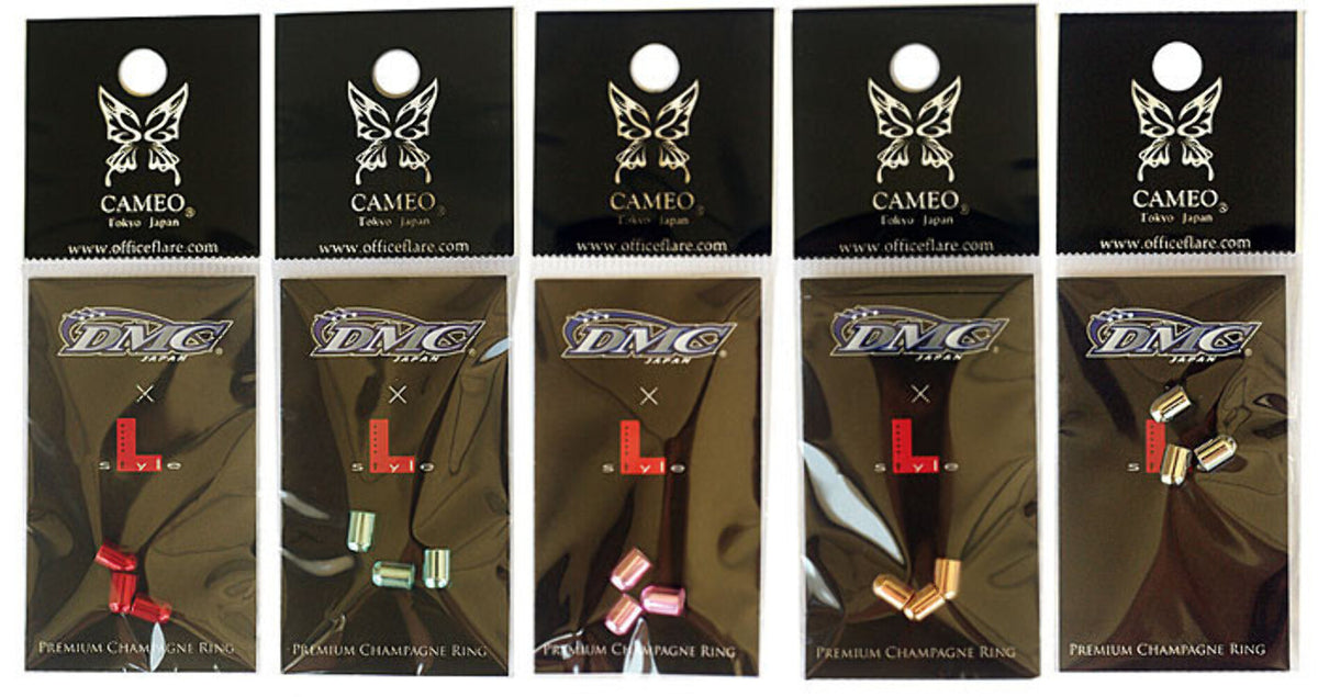 Champagne Rings - Aqua Premium Dart Rings, 3-Pack by L-Style x Cameo x DMC