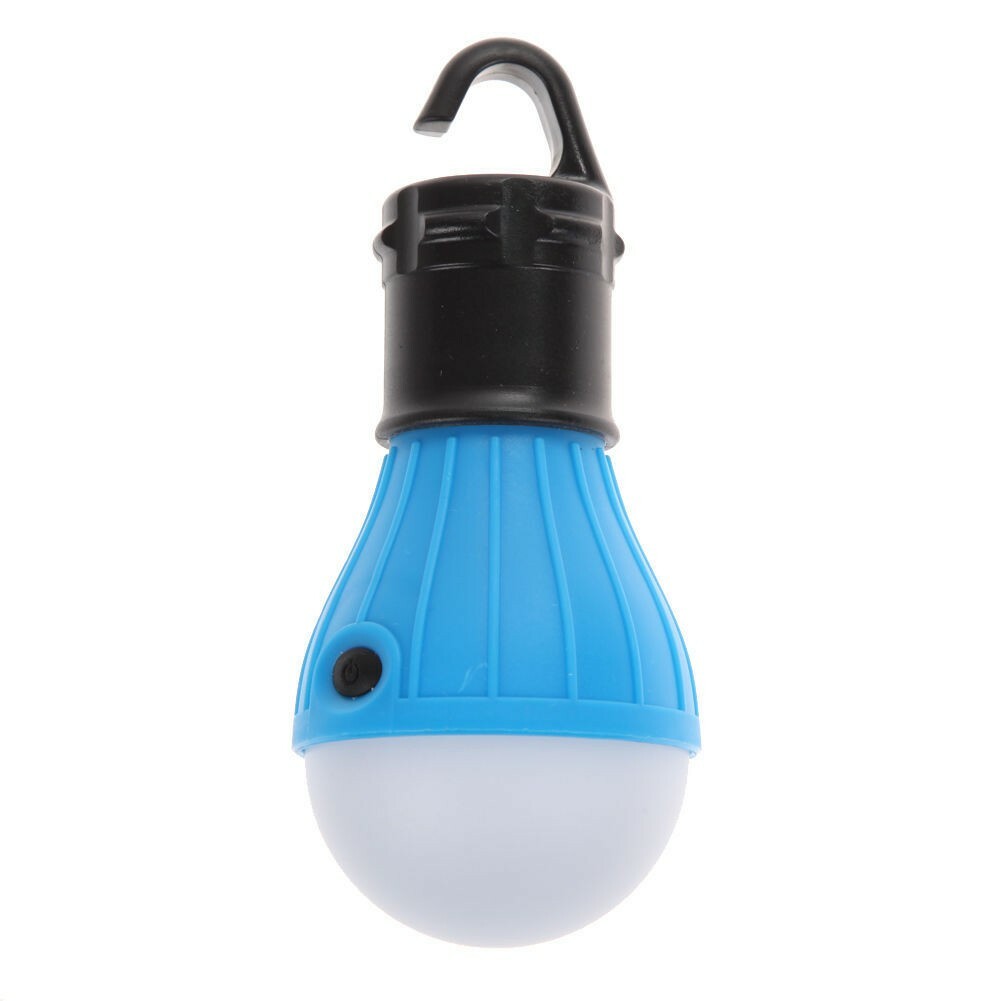 Portable LED Camping Lantern Light Bulb Hanging Tent Light 100 Lumens