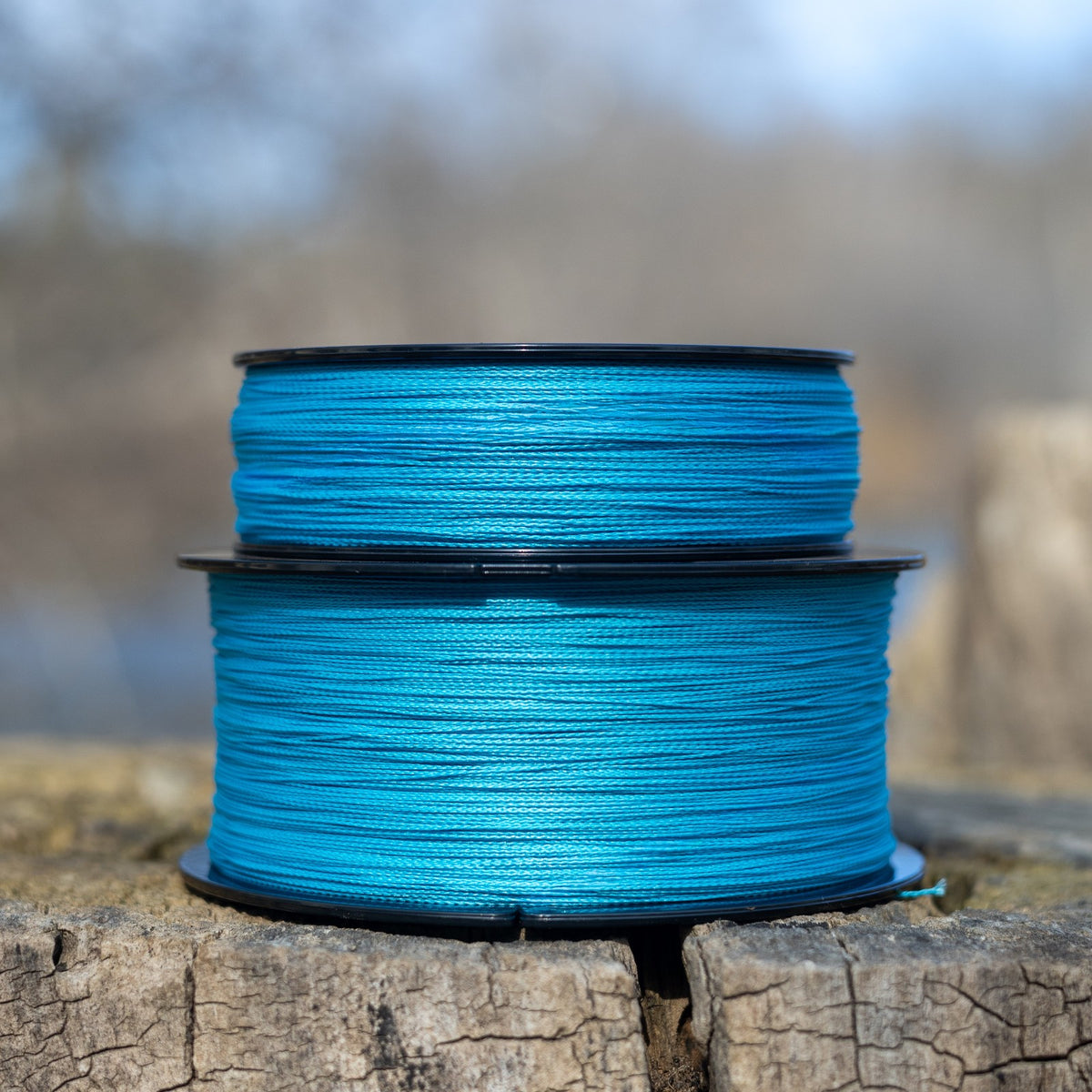 Braided Fishing Line Sea Blue - High Strength, Multi-Strand, Saltwater & Freshwater