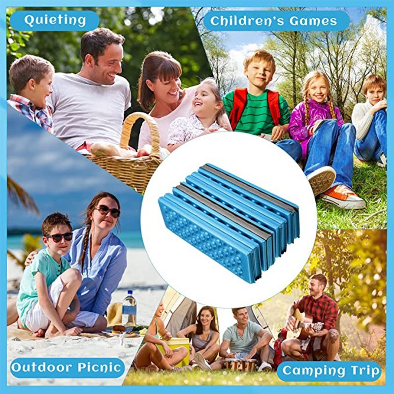 Waterproof Folding Camping Seat Pad Lightweight Foam Cushion for Outdoors