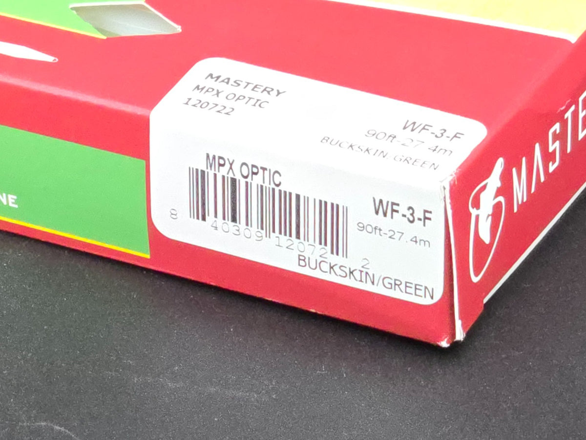 Fly Fishing Line WF3F Buckskin & Optic Green - General Presentation Taper