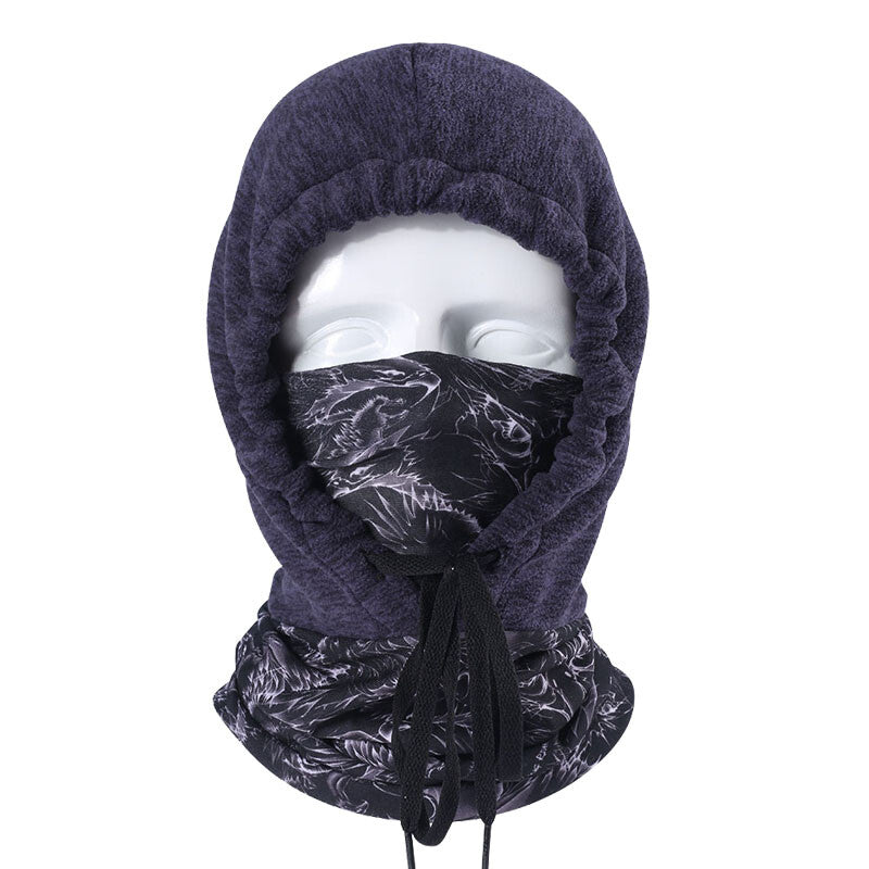 Winter Windproof Balaclava Ski Mask for Men Women Fleece Neck Warmer Face Cover
