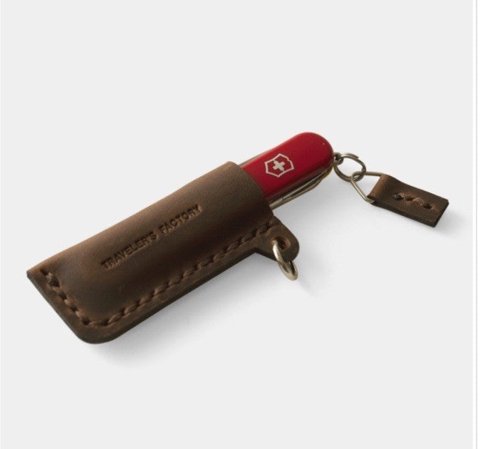 Leather Case Holder for Victorinox Classic SD Pocket Knife - Travel Organizer
