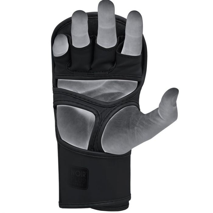 RDX T15 Noir MMA Grappling Gloves 7oz with Knuckle Protection