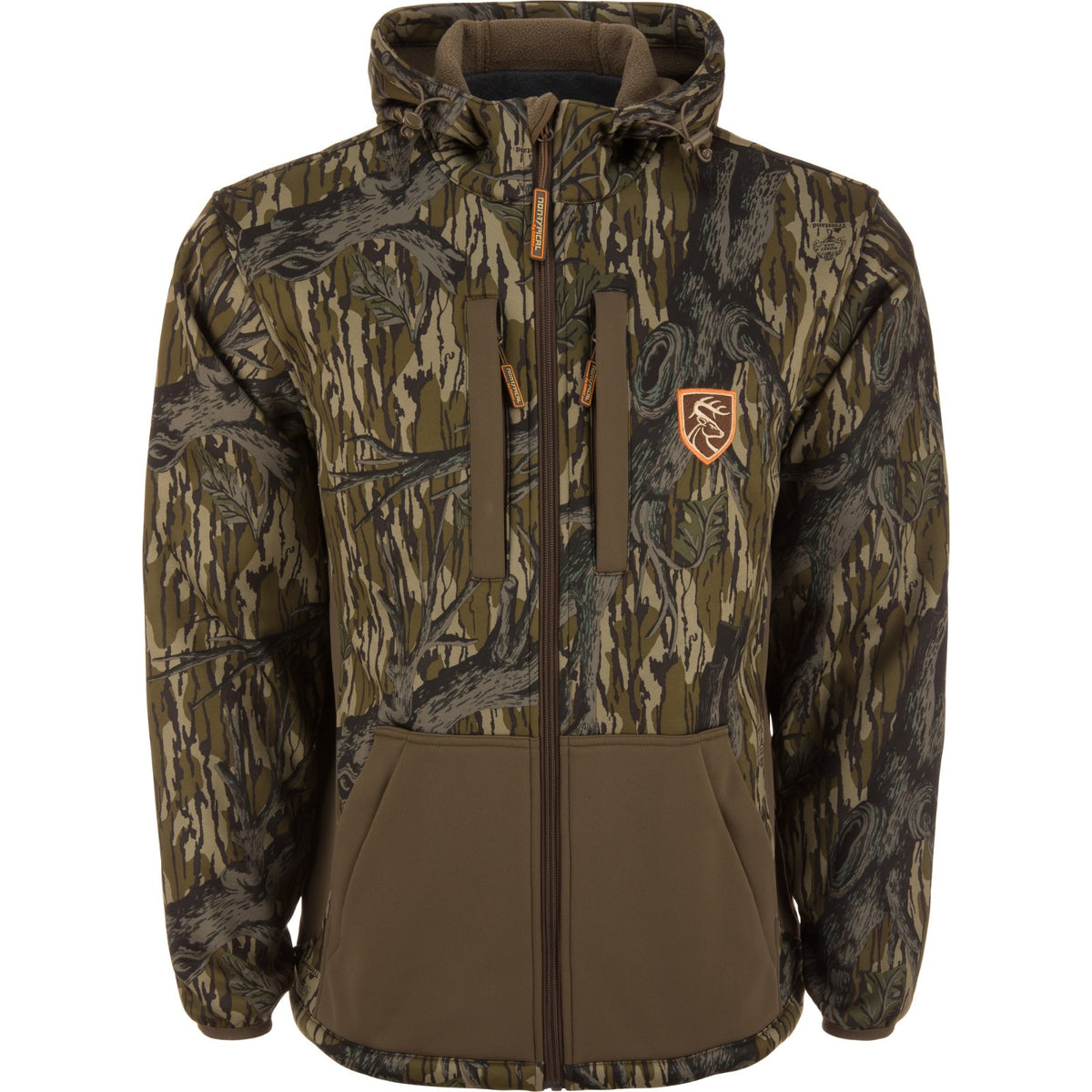 Men's Full Zip Hooded Hunting Jacket with Odor Control - All Sizes & Colors