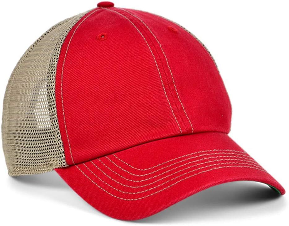 Unisex Red Snapback Cap - Adjustable Trawler Clean Up Hat 47