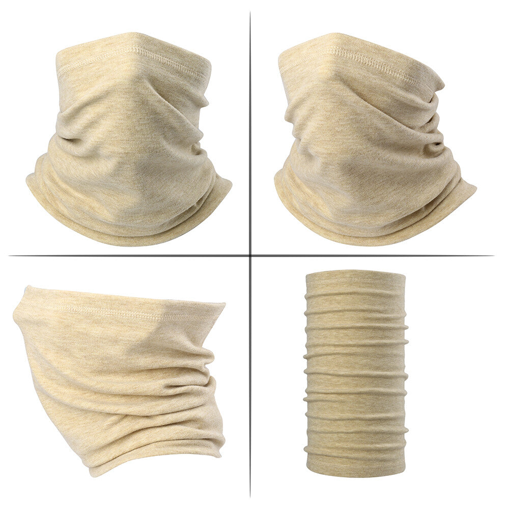 Unisex Fleece Neck Warmer Gaiter for Winter Outdoor Sports and Cycling