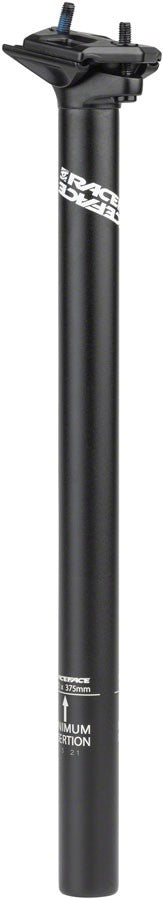 Bike Seatpost 27.2mm x 375mm Aluminum Ride XC Bicycle Seatpost Black