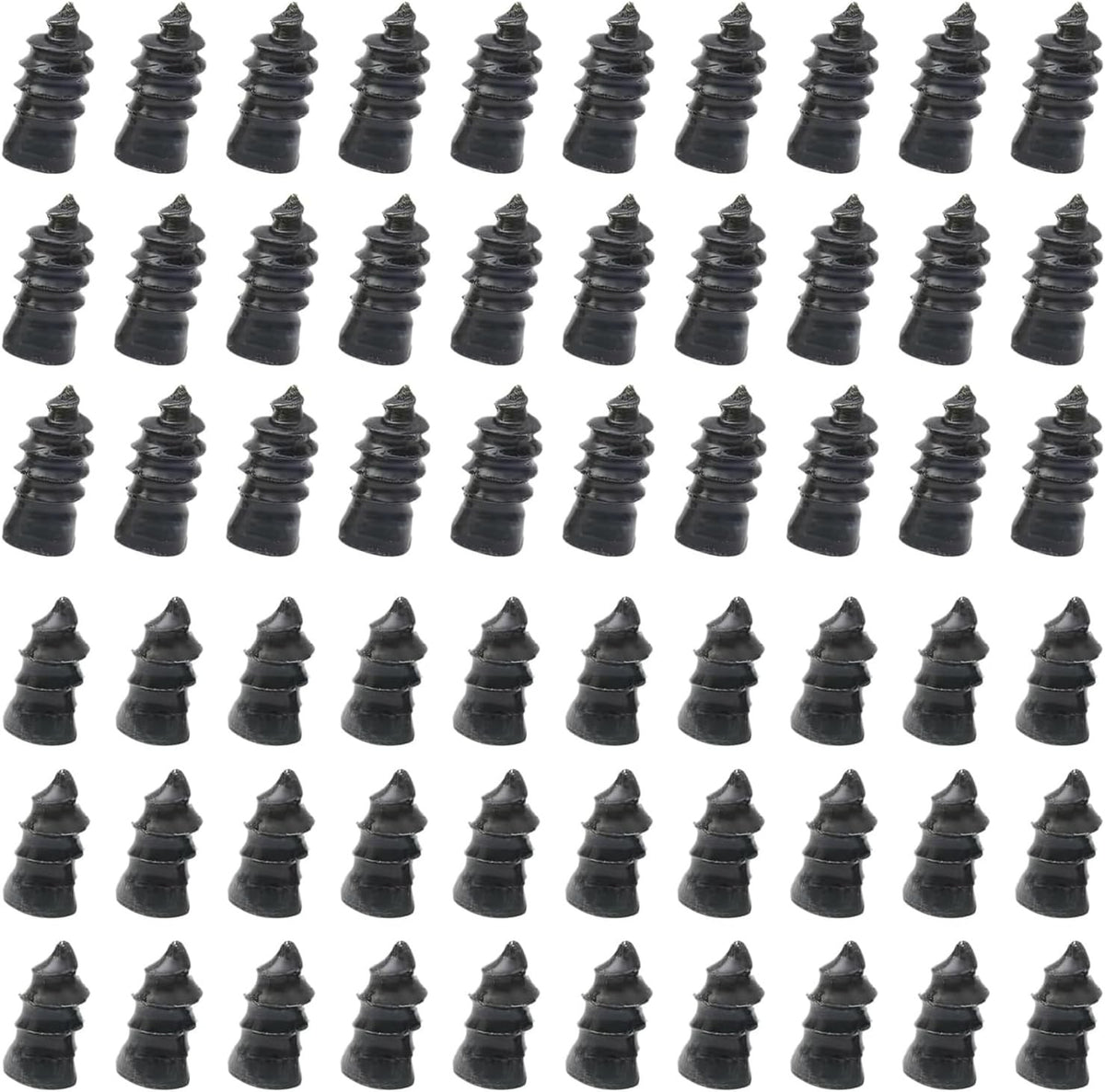60PCS Tire Repair Kit with Self-Injecting Rubber Plugs and Screwdriver