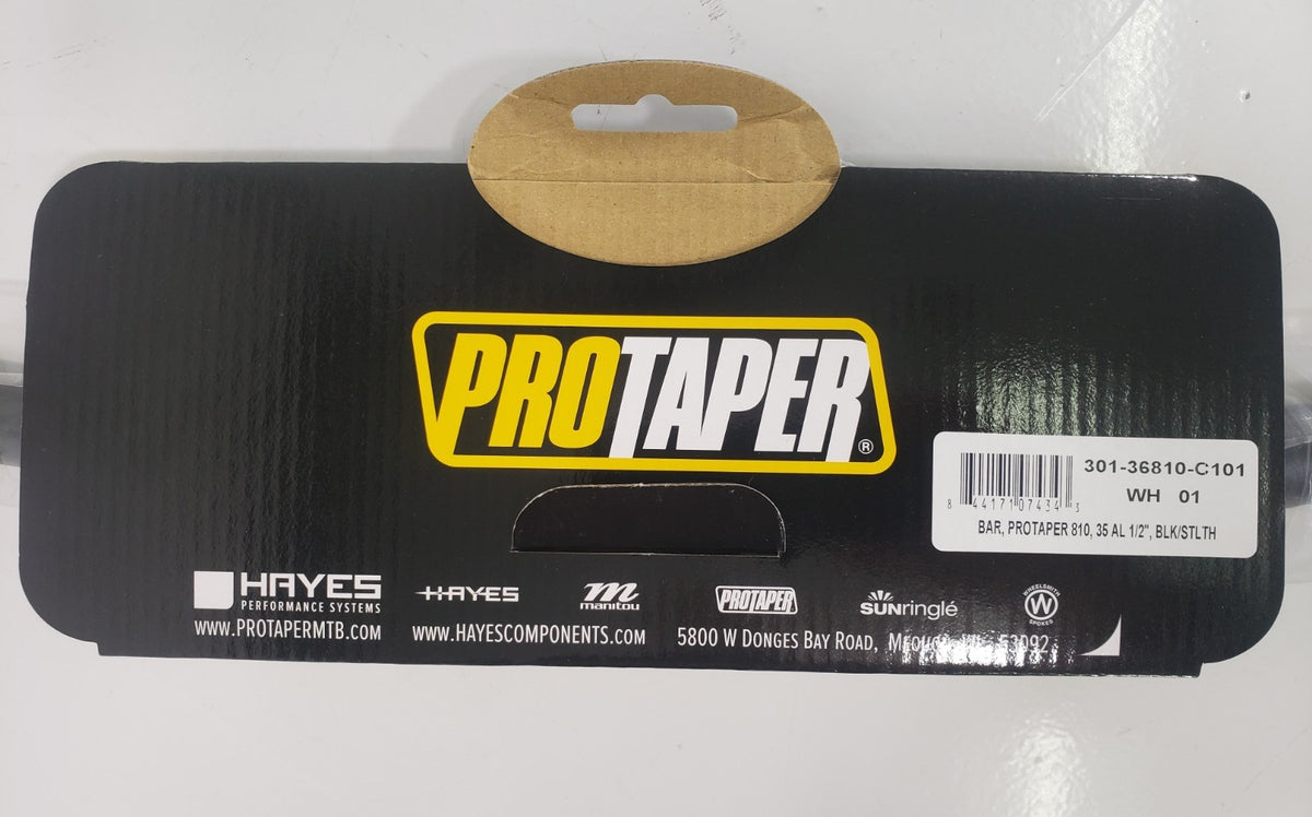 ProTaper Aluminum Mountain Riser Handlebar 35mm x 810mm Black/Stealth