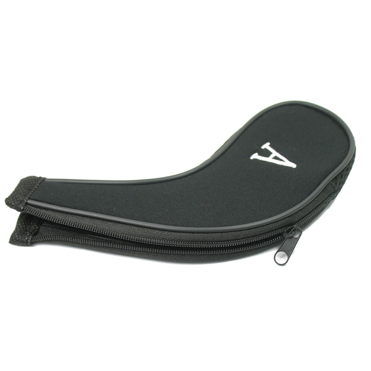 10-Piece Golf Head Iron Cover Set with Zippered Neoprene Protectors