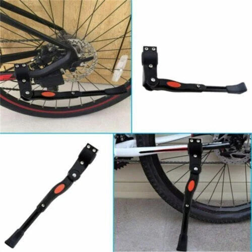 Adjustable Aluminum Bicycle Kickstand for 22-29 Inch Mountain and Road Bikes
