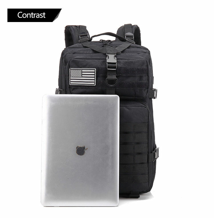 45L Tactical Military Backpack Large Rucksack for Camping Hiking Travel