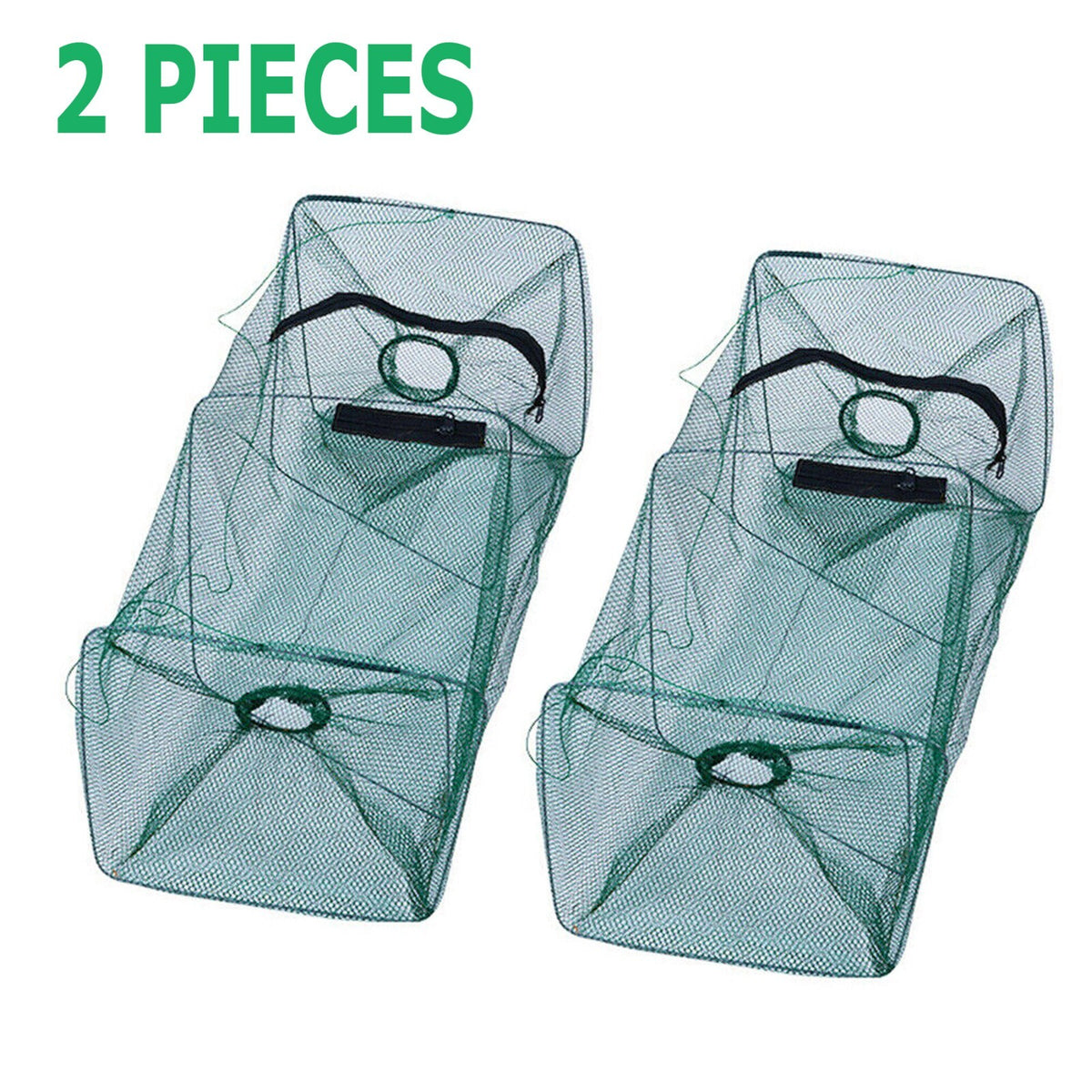 Foldable Fishing Bait Trap Net for Crab Shrimp Minnow Crawdad