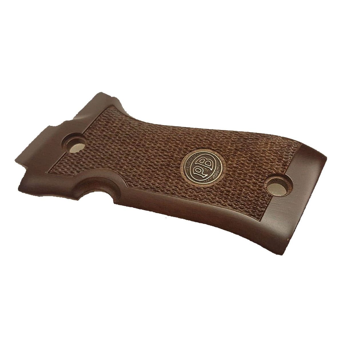 Beretta 84F Wooden Pistol Grips Walnut Checkered Replacement Set