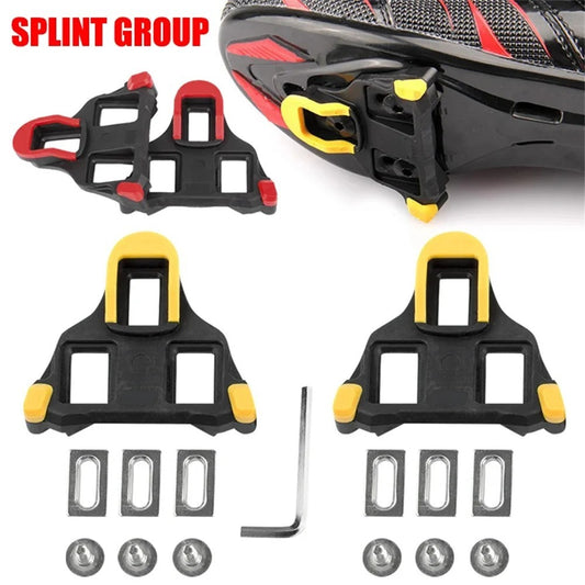 SPD SL Road Bike Cleats Self-Locking Pedal Plates for Shimano Cycling Shoes