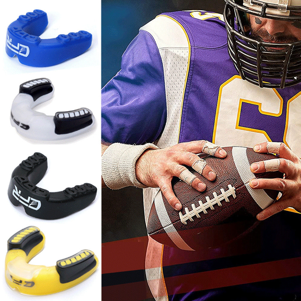 Gel Gum Mouth Guard Shield Case for Teeth Grinding Boxing MMA Sports Protection