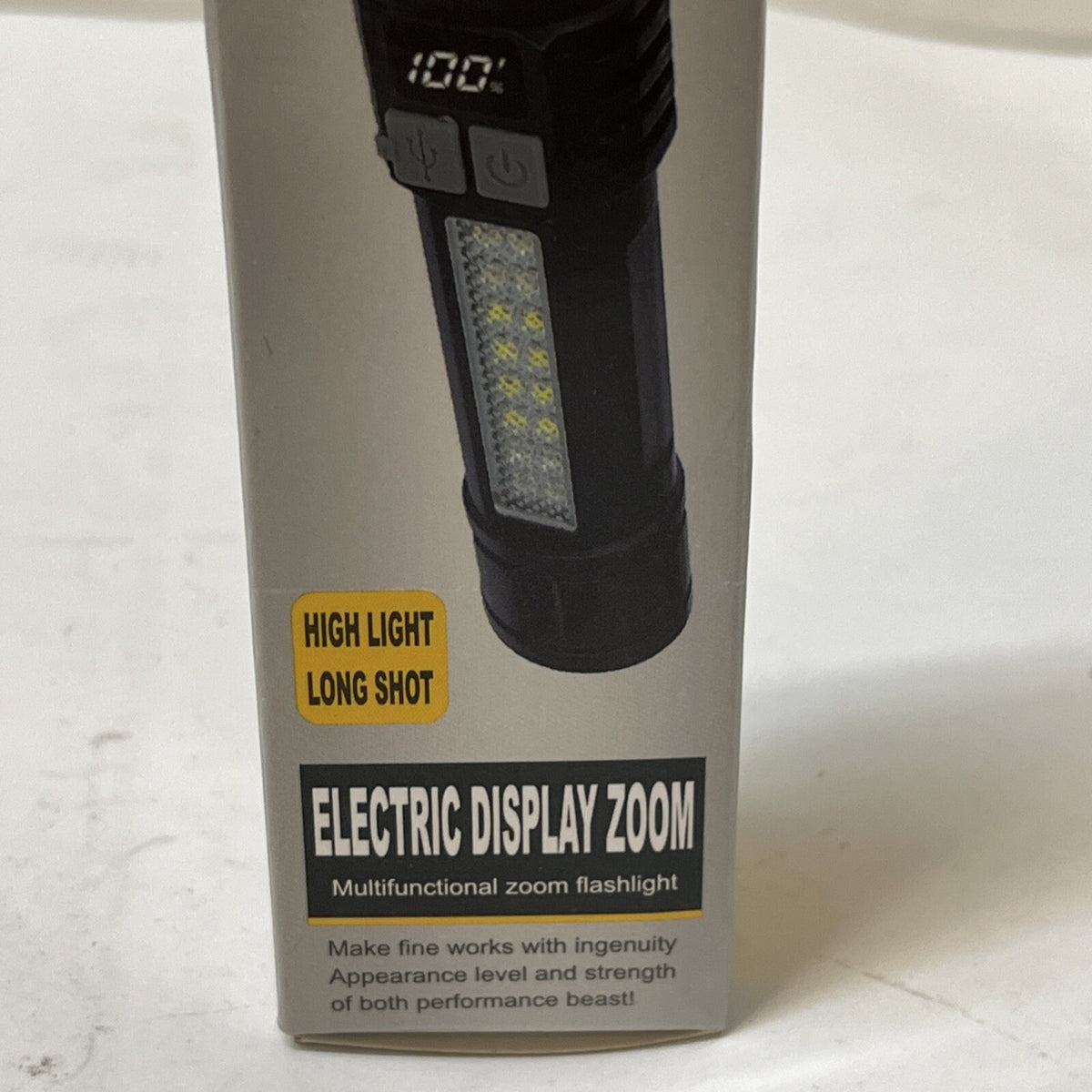 USB Rechargeable Multi-Function Flashlight - SJ004-1