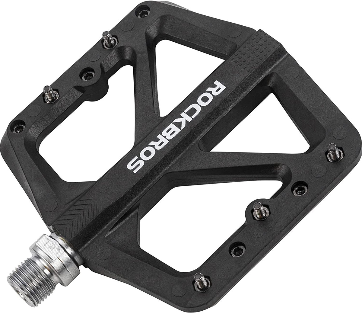 Lightweight Nylon Bike Pedals with 9/16" DU Bearings for Mountain & Road Bikes