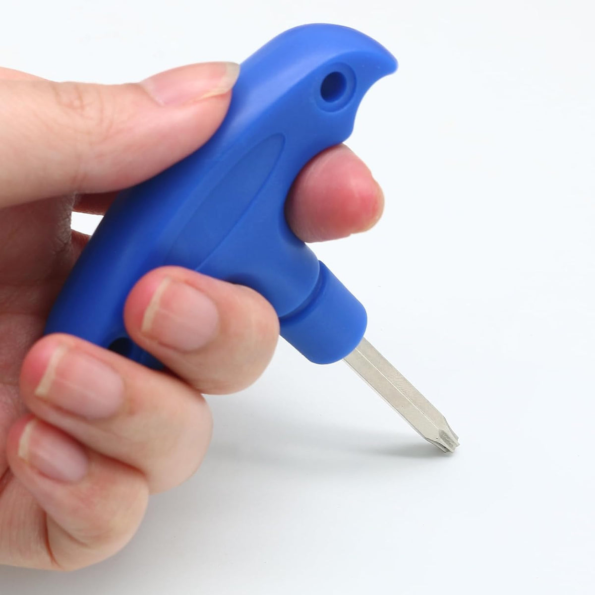 Golf Head Adjustment Wrench Tool for Driver Shafts - Alloy Steel, Blue