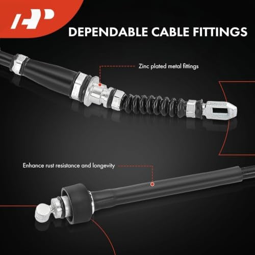 Rear Parking Brake Cable Assembly for Hyundai Tiburon 2005-2008