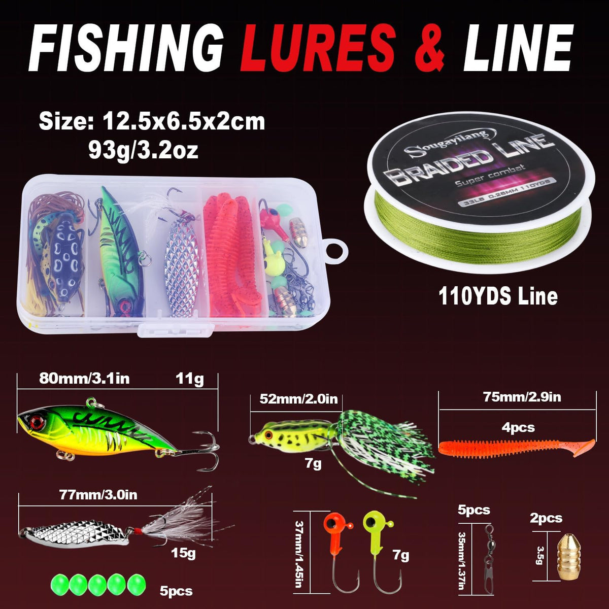 Telescopic Fishing Rod and Reel Combo – 5.9FT Spinning Carbon Fiber Set