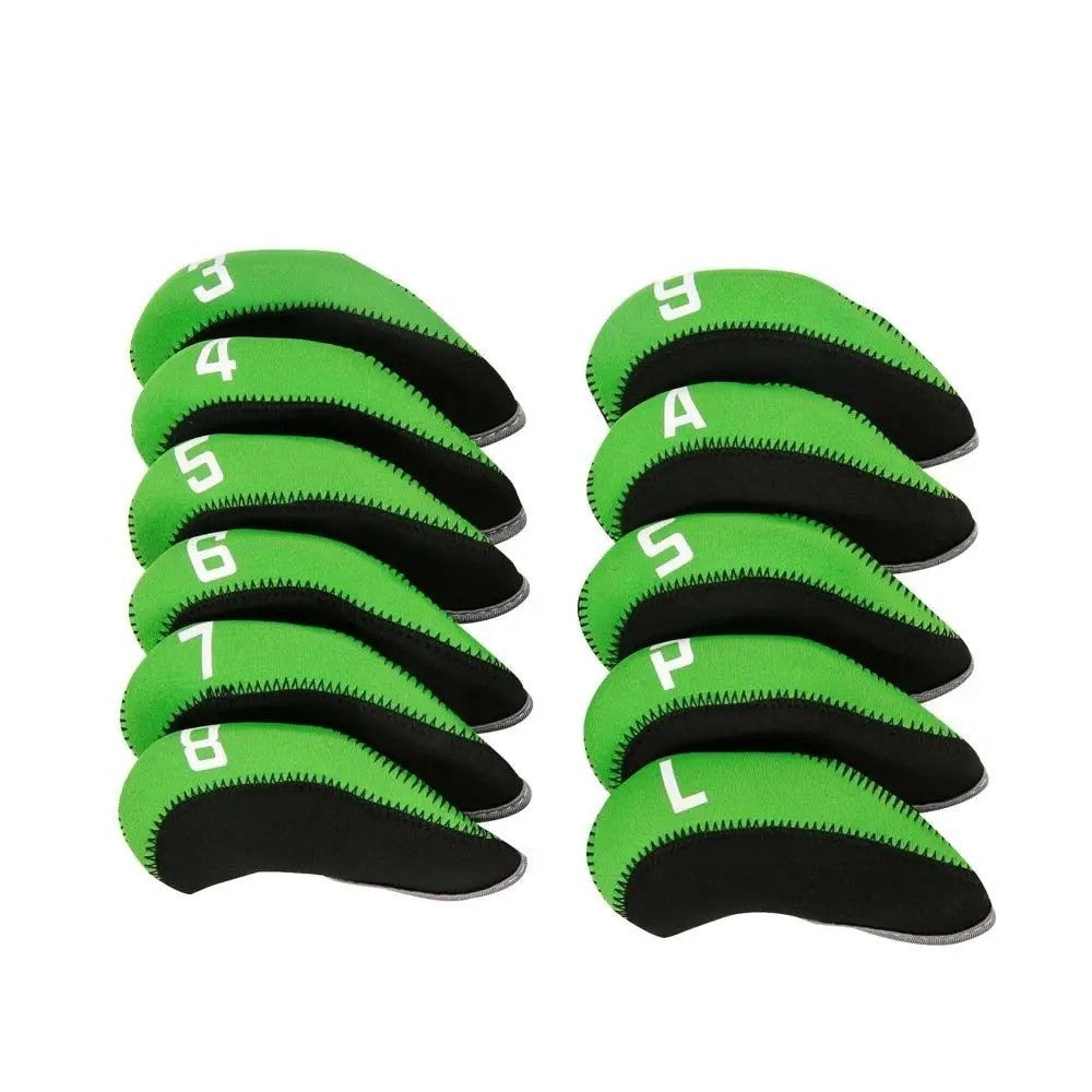 11Pcs Golf Head Cover Set for Irons - Protect Your Golf Clubs