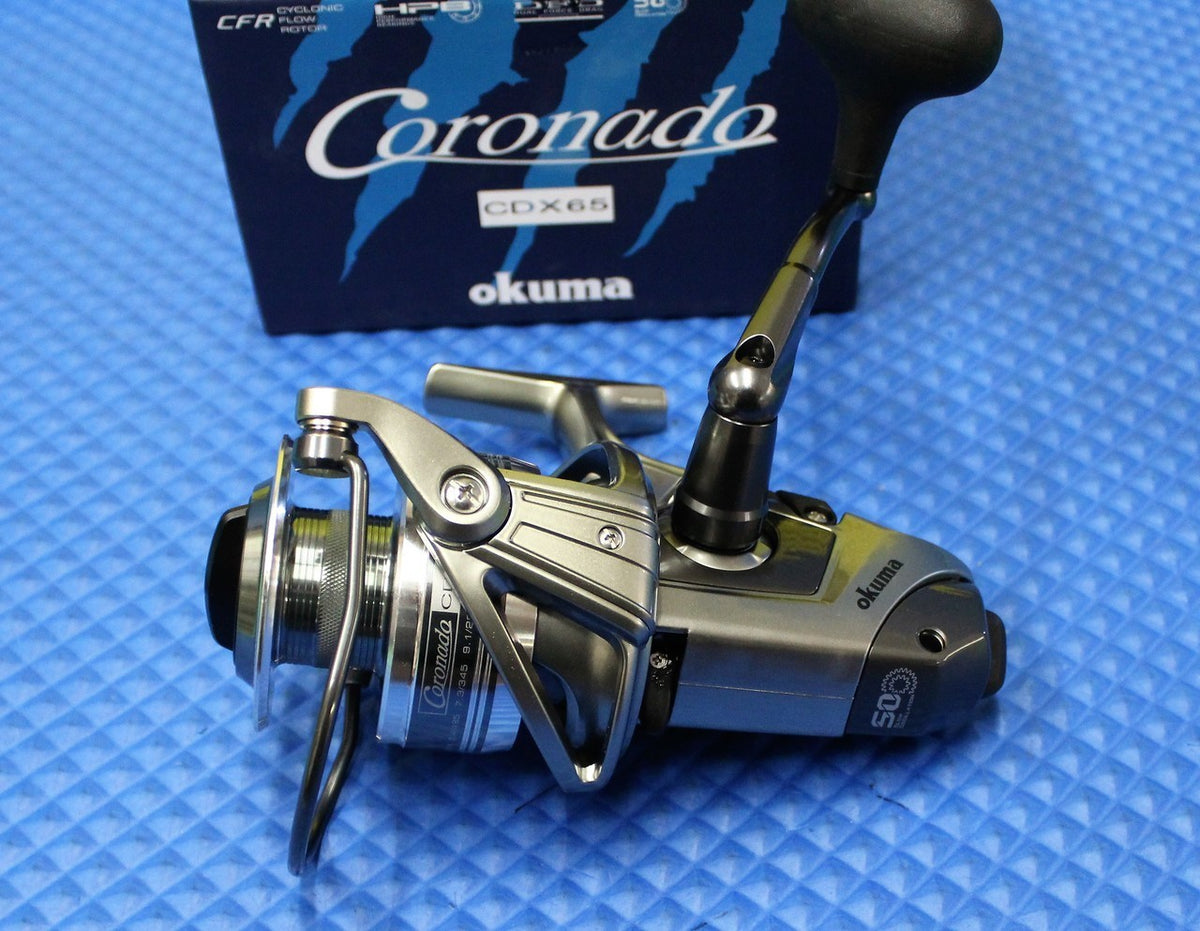 Baitfeeder Spinning Reel - Multiple Sizes for Saltwater & Freshwater Fishing