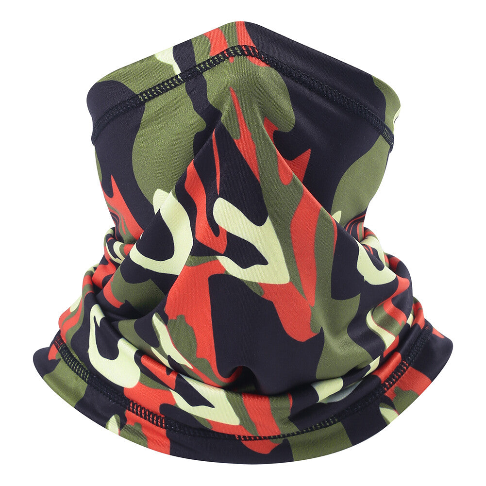 Unbranded Camo Neck Gaiter Face Mask Breathable Bandana Cover Balaclava Multi-Color