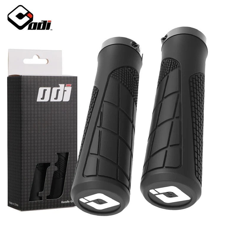 Lock-On Bicycle Handlebar Grips - Anti-Slip MTB BMX Rubber 22.2mm