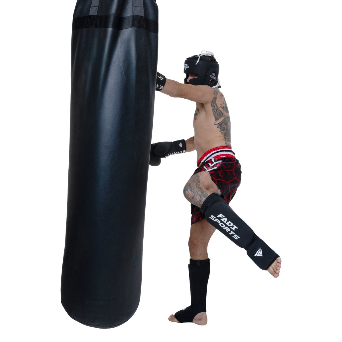 Martial Arts Shin & Instep Guards for Muay Thai Kickboxing MMA Training