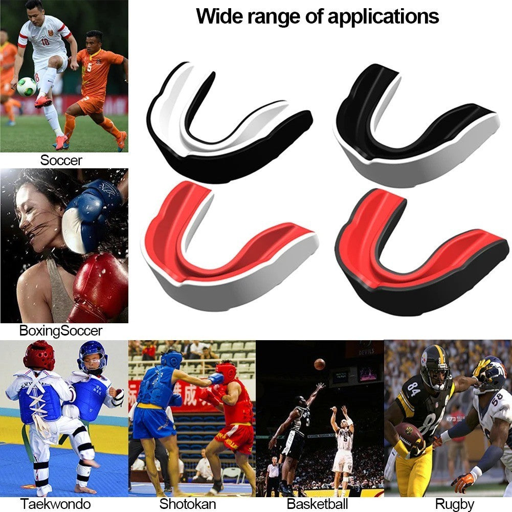Adult Sports Mouthguard for Football Boxing Wrestling & Lacrosse - Impact Protection